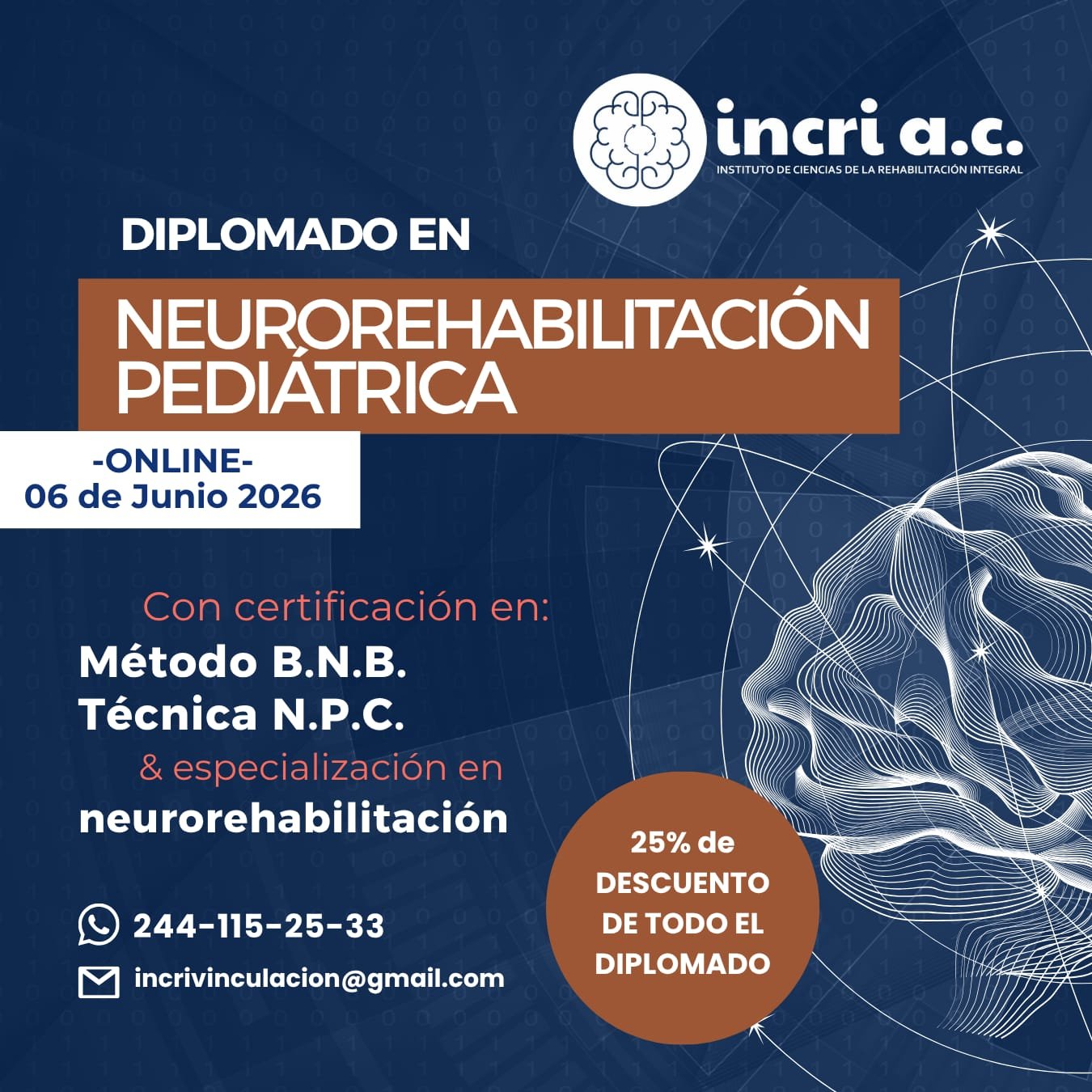 Diplomado en Neurorehabilitación Pediátrica